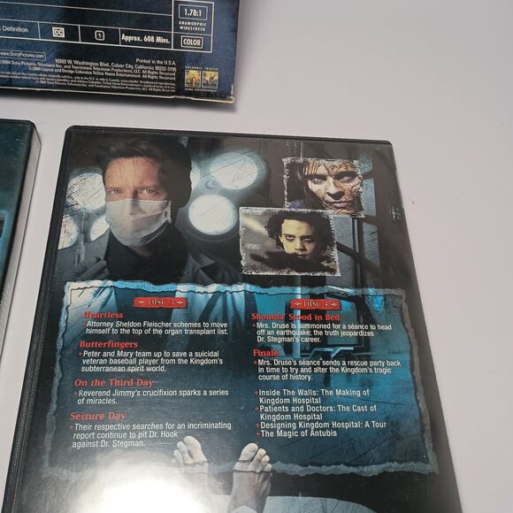 Kingdom Hospital - The Entire Series (DVD, 2004) Stephen King 4-Disc Set - Picture 14 of 16